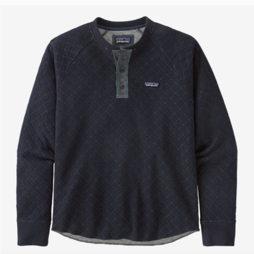 Patagonia M's Wool Blend Diamond Quilt Hanley - Picture 3 of 5